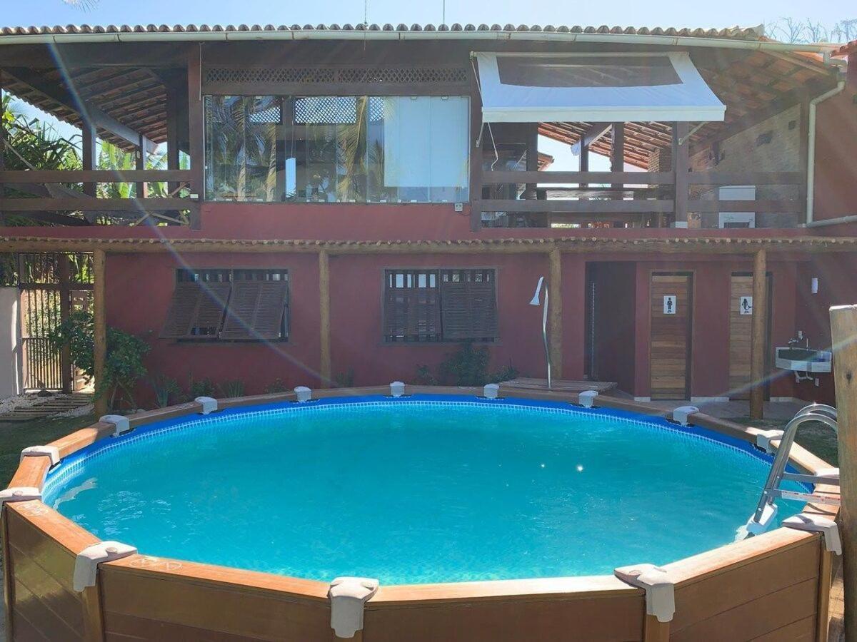 Casa De Frente Para A Praia - Arraial D' Ajuda Порту-Сегуру Экстерьер фото
