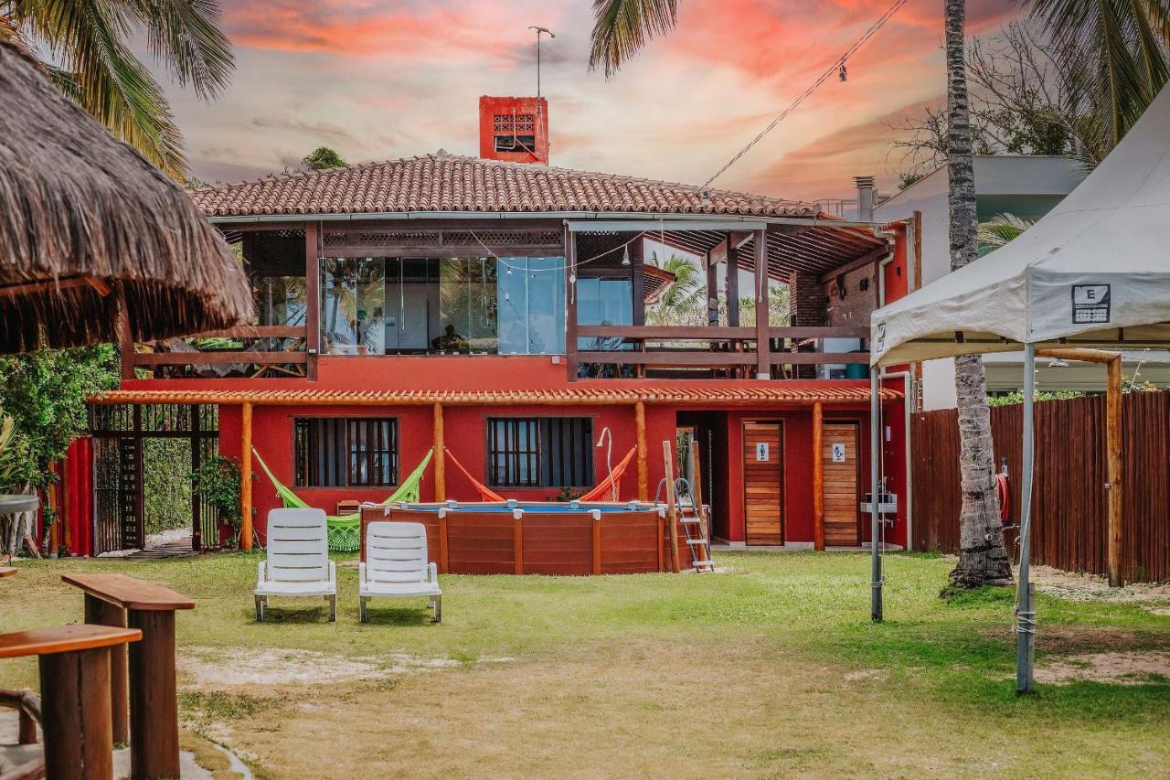 Casa De Frente Para A Praia - Arraial D' Ajuda Порту-Сегуру Экстерьер фото