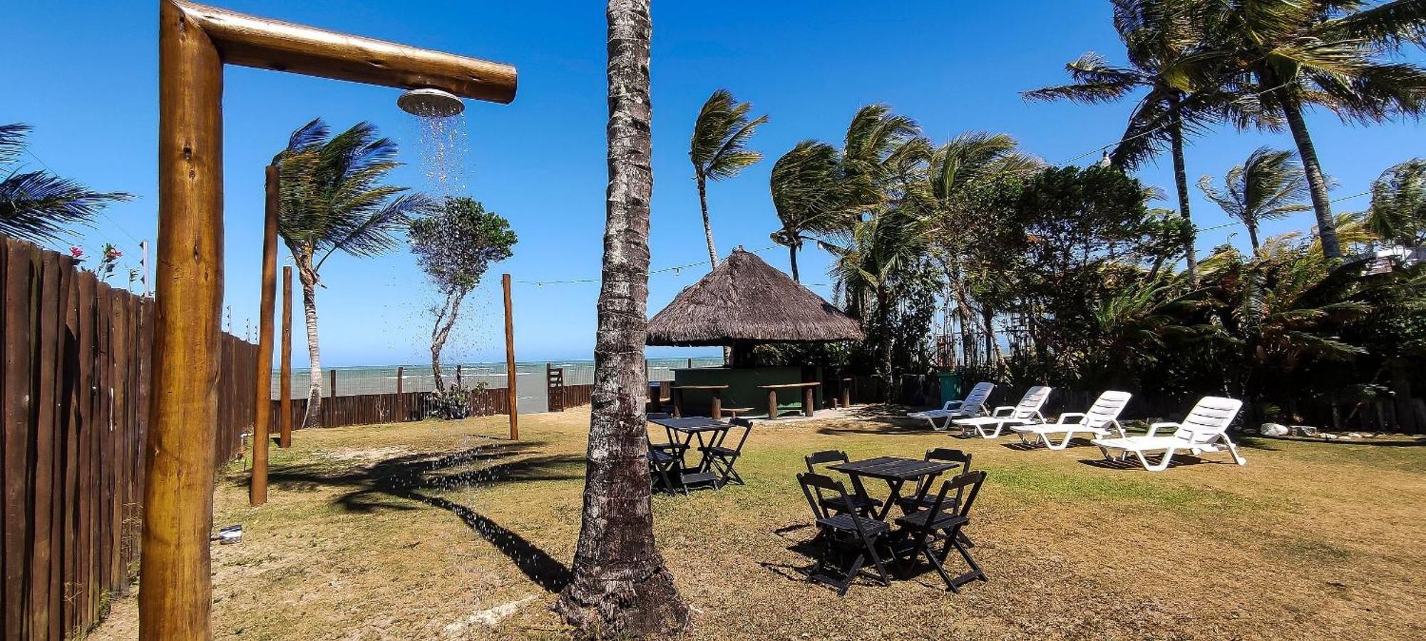 Casa De Frente Para A Praia - Arraial D' Ajuda Порту-Сегуру Экстерьер фото